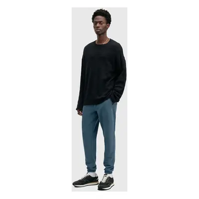 AllSaints pamut melegítőnadrág RAVEN SWEATPANT sima, M031TA