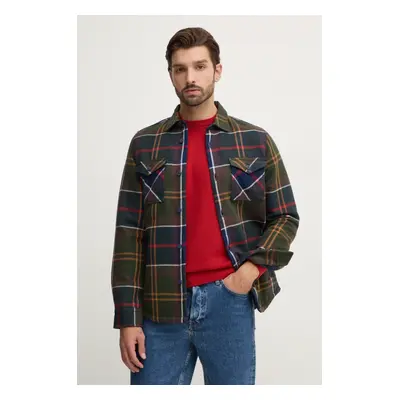 Barbour pamut ing férfi, galléros, regular