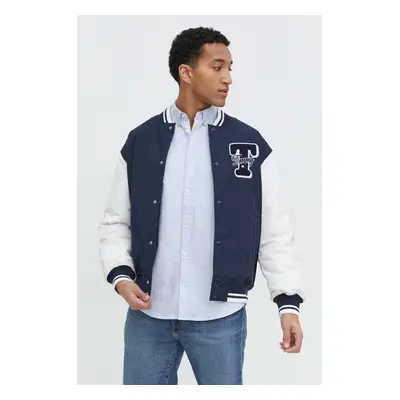 Tommy Jeans bomber dzseki férfi, sötétkék, téli, oversize