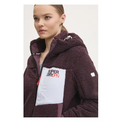 Superdry rövid kabát női, lila, átmeneti, W5011820A-C4J