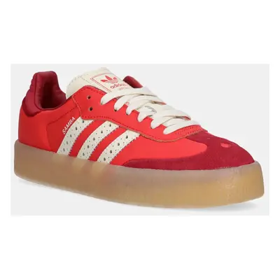 adidas Originals bőr sportcipő Sambae piros, JH7287