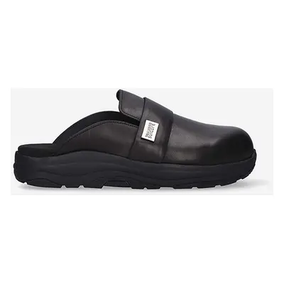 Suicoke bőr papucs x Tom Wood fekete, férfi