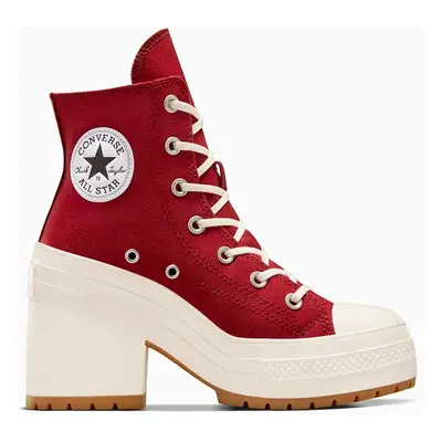 Converse sportcipő Chuck De Luxe Heel piros, női, A12576C