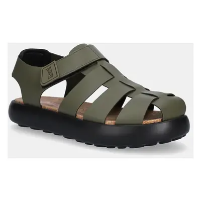 Camper bőr szandál Pelotas Flota Sandal zöld, férfi, K100938-004