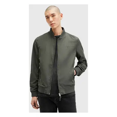 AllSaints bomber dzseki BASSETT férfi, zöld, átmeneti, M077OB