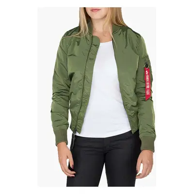 Alpha Industries bomber dzseki MA-1 TT 1 női, zöld, átmeneti