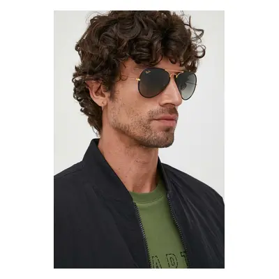 Ray-Ban napszemüveg AVIATOR FULL COLOR sárga, 0RB3025JM