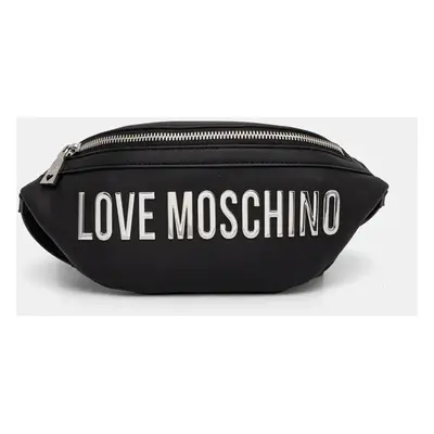 Love Moschino övtáska fekete, JC4195PP1