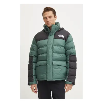 The North Face rövid kabát Limbara férfi, zöld, téli, NF0A89EGHCH1