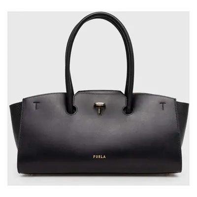 Furla bőr táska fekete, WB01254 BX0053 O6000