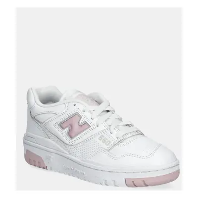 New Balance bőr sportcipő BBW550VC fehér, BBW550VC