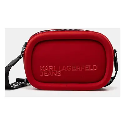 Karl Lagerfeld Jeans kézitáska piros, 246J3016