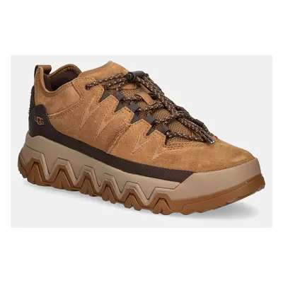 UGG velúr sportcipő Captrail Low barna, 1158252-CHE