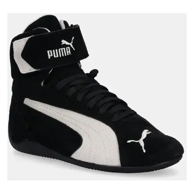 Puma velúr sportcipő Speedcat Mid fekete