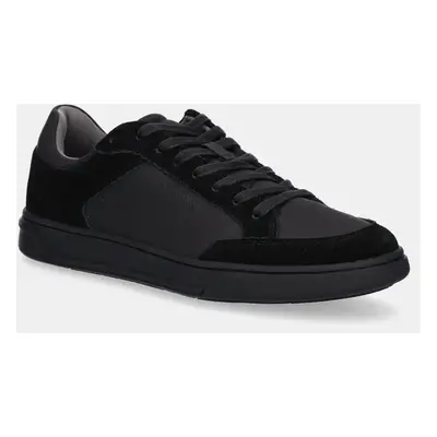 Calvin Klein sportcipő LOW TOP LACE UP REPREVE MIX fekete, HM0HM01802