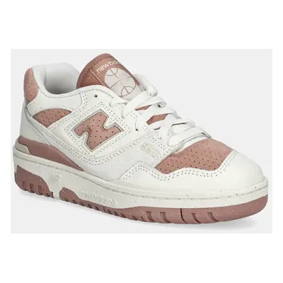 New Balance bőr sportcipő BBW550PF bézs, BBW550PF