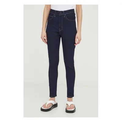 Levi's farmer RETRO HIGH SKINNY sötétkék, női