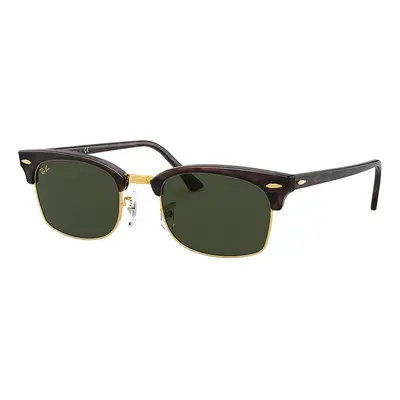 Ray-Ban napszemüveg CLUBMASTER SQUARE barna, 0RB3916