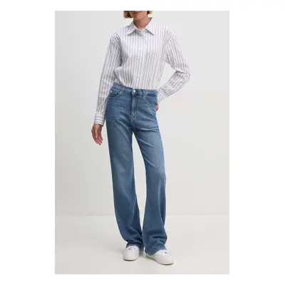 Calvin Klein Jeans farmer női, magas derekú, J20J223892