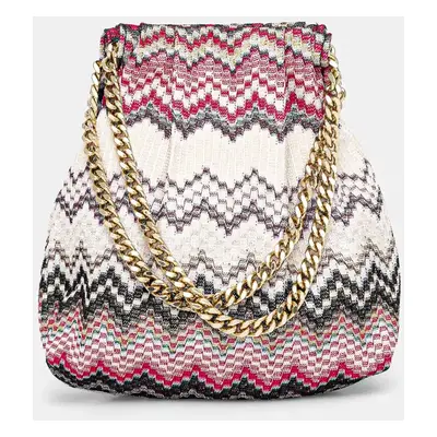 Missoni kézitáska Drawstring Pouch Chain rózsaszín, MI10070F