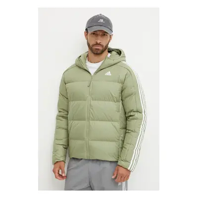 adidas pehelydzseki Essentials férfi, zöld, téli, IX8905