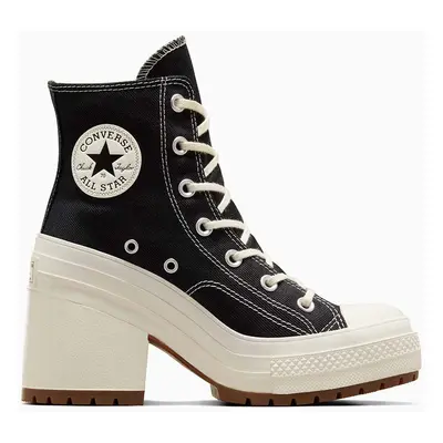 Converse sportcipő Chuck De Luxe Heel fekete, női, A05347C