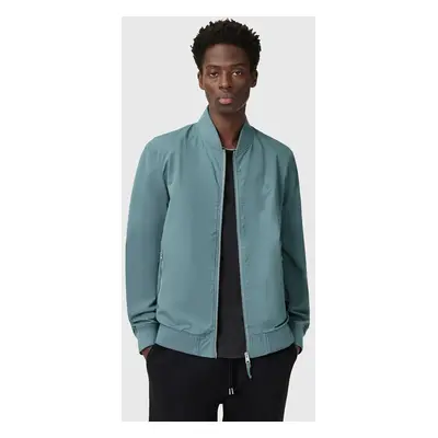 AllSaints bomber dzseki BASSETT férfi, türkiz, átmeneti, M077OB