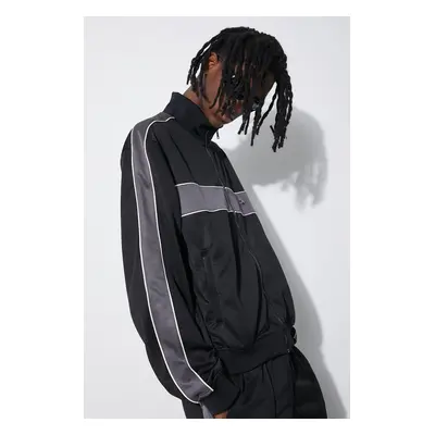 AMBUSH felső Track Jacket Tap fekete, férfi, mintás, BMBD003S24JER