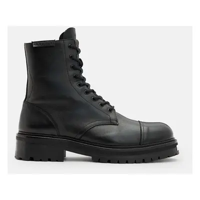 AllSaints bőr cipő Hank Boot fekete, férfi, M004FB