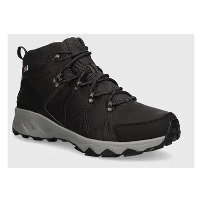 Columbia cipő Peakfreak Mid Outdry Leather szürke, férfi