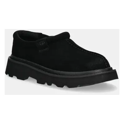 UGG velúr mokaszin Tasman Lug fekete, férfi, 1166913-BLK