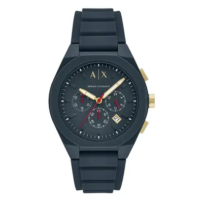 Armani Exchange óra RAFAEL fekete, férfi, AX4168