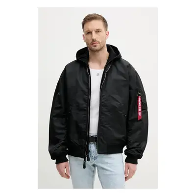 Alpha Industries bomber dzseki MA-1 D-Tec Studio LW fekete, átmeneti