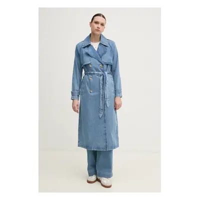 Dkny farmer trench kabát női, átmeneti, oversize, DJ5J6129