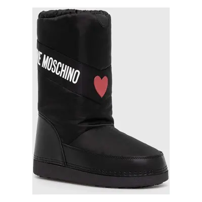 Love Moschino hócipő fekete, JA24032G1LISA000