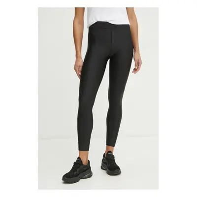 Just Cavalli legging fekete, női, sima, 78PAC100 J0108