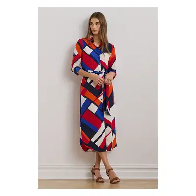 Lauren Ralph Lauren ruha midi, egyenes