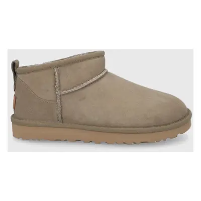 UGG velúr hócipő Classic Ultra Mini barna, 1116109.ALP