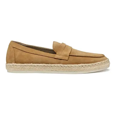 Geox espadrilles velúrból U COSTUNI barna, U55MRA C6018