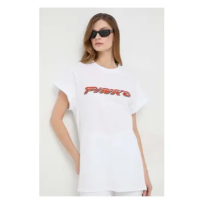 Pinko t-shirt női, fehér, 103138.A1P7