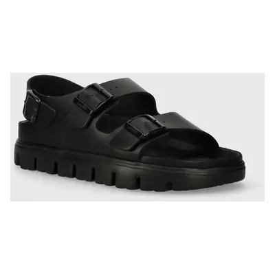 Birkenstock bőr szandál BIRKENSTOCK X PAPILLIO Milano fekete, női