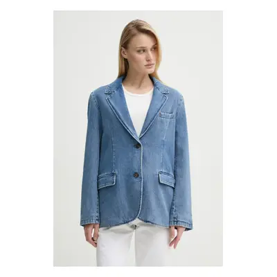 Levi's farmerdzseki STELLA RELAXED BLAZER sima, egysoros gombolású, 001FX