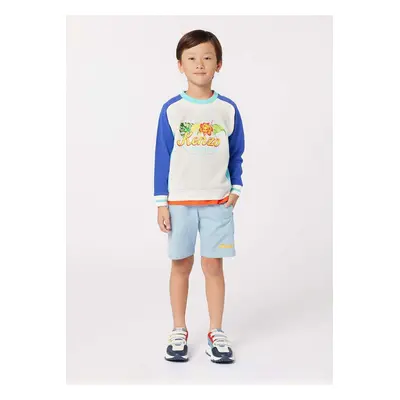 Kenzo Kids gyerek melegítőfelső pamutból nyomott mintás