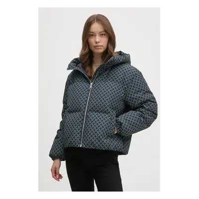 Tommy Hilfiger pehelydzseki női, sötétkék, téli, oversize, WW0WW43524