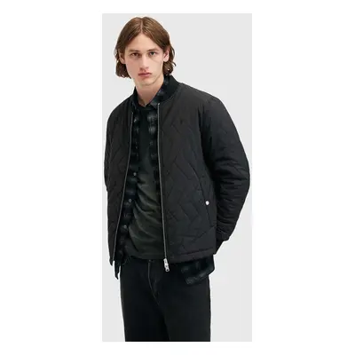 AllSaints rövid kabát TYK JACKET férfi, fekete, átmeneti, M001OB