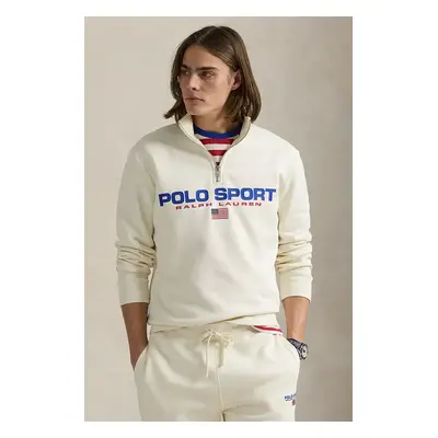 Polo Ralph Lauren felső fehér, férfi, nyomott mintás