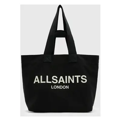 AllSaints pamut táska ALI fekete, W163XA