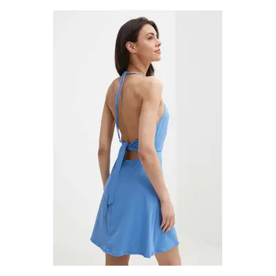 MICHAEL Michael Kors strandruha MINI COVER UP DRESS lila, MM2R267