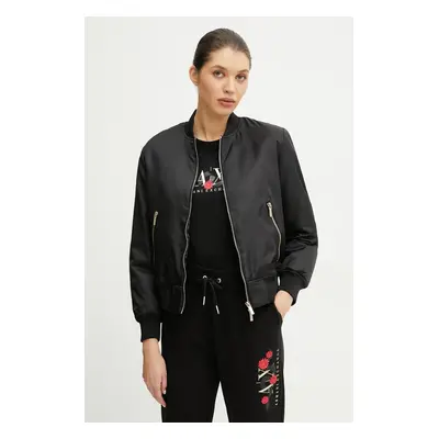 Armani Exchange bomber dzseki fekete, átmeneti, XW000316 AF12011