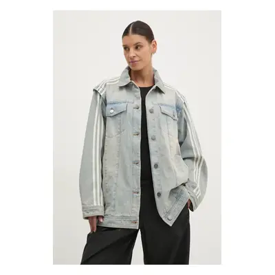 adidas Originals rövid kabát DENIM SHIRT JKT átmeneti, JX9209